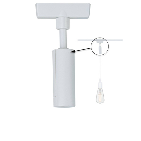 URail uniwersalny adapter do lamp wiszących biały Kst (PL95552) - PAULMANN