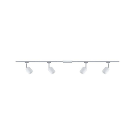 URail zestaw Blossom 4x max.10W G9 Chrom/Satynowy 230V Metal/Tworzywo sztuczne (PL96898) - PAULMANN