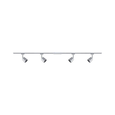 URail zestaw Cover 4x max. 10W Chrom 230V Metal/Tworzywo sztuczne (PL96897) - PAULMANN