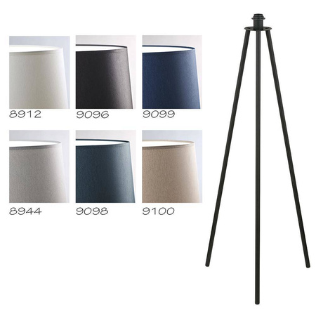 WINSTON BLACK STELAŻ LAMPA PODŁOGOWA 1 PŁ (5106) - TK Lighting