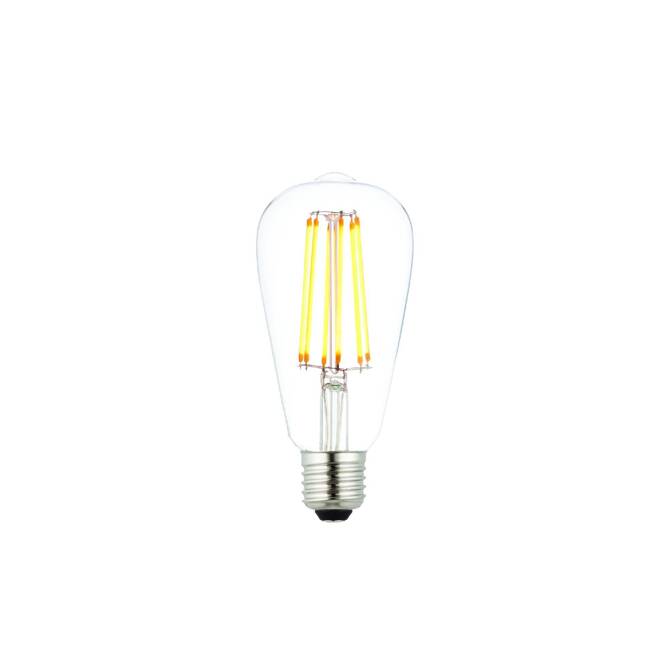 Żarówka E27 LED filament pear dimmable 6W (76803) - Saxby