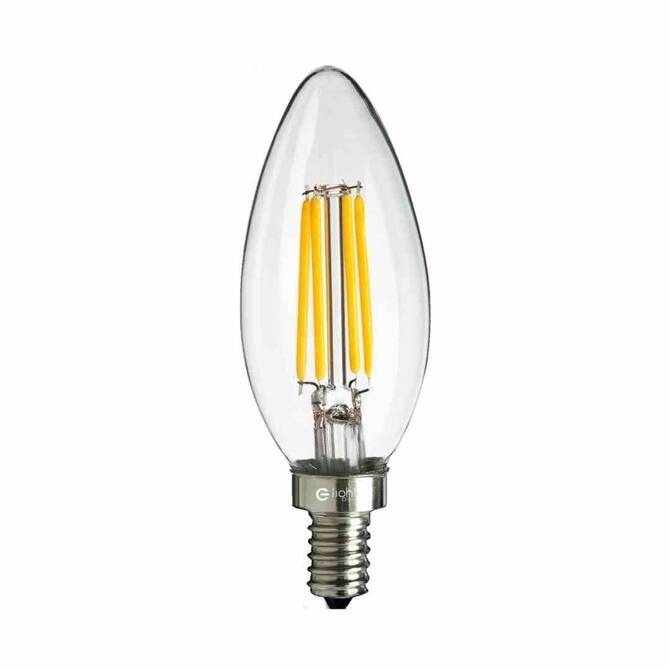 Żarówka Filamentowa LED 4W Świeczka E14 2700K (EKZF990) - Eko-Light