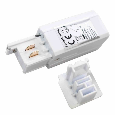 Zasilanie Prowadnicy Track Light White 3 Circuit (ML7081) - Eko-Light