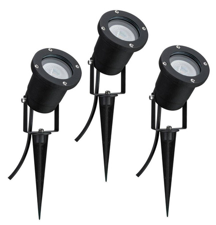 Zestaw ogrodowy 3 szt. naświetlaczy Special Line Garden Spotlight (PL98897) - Paulmann + żródła światła
