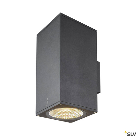Zewnętrzna lampa ścienna LED ENOLA SQUARE UP/DOWN L (1003438) - SLV