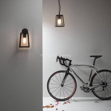 Zewnętrzna lampa wisząca CALVI - czarna (7112) - Astro Lighting - żyrandol