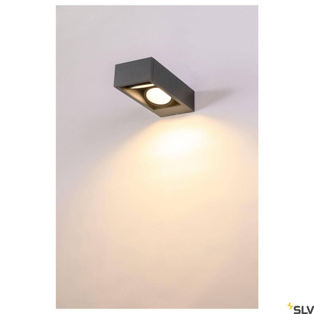 Zewnętrzna oprawa ścienna LED ESKINA FRAME WL, przełącznik CCT 3000/4000 K (1004748) - SLV