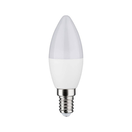Źródło światła LED ZB Świeca 470lm 5,5W RGBW Mat ściem 2700K E27 230V (PL50127) - PAULMANN