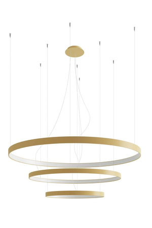 Żyrandol RIO 3 55/78/110 złoty LED 3000K (TH.173) - Thoro Lighting