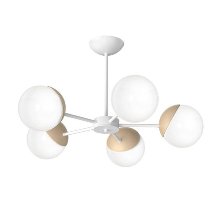 Żyrandol SFERA WOOD 5xE14 (MLP5433) - Eko-Light