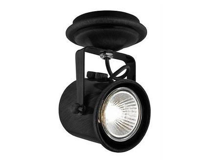 kinkiet 1 pł.  CEJLON  czarny mat 1 x GU10/50W ARGON 3068