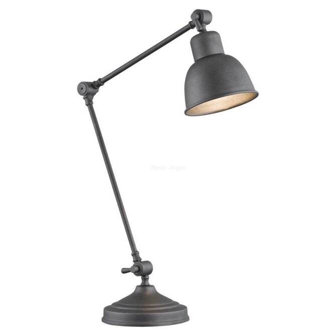 lampa stołowa 1 pł. EUFRAT antracyt 1 x E27/60W ARGON 3195