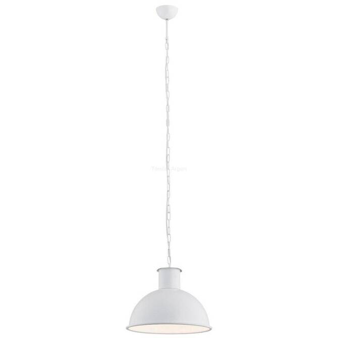 lampa wisząca 1 pł. EUFRAT biały 1 x E27/60W ARGON 3193 - żyrandol