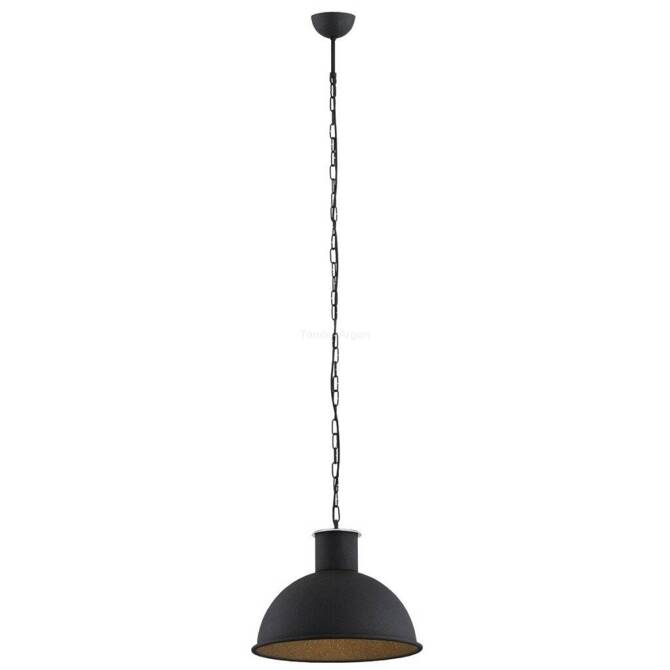 lampa wisząca 1 pł. EUFRAT  czarny 1 x E27/60W ARGON 3191 - żyrandol
