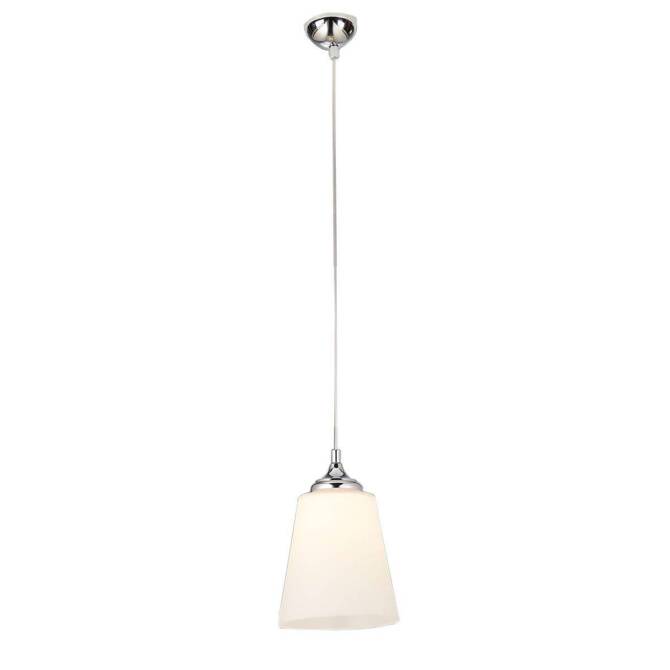 lampa wisząca 1 pł. LIRANO biały 1 x E27/60W ARGON 305 - żyrandol