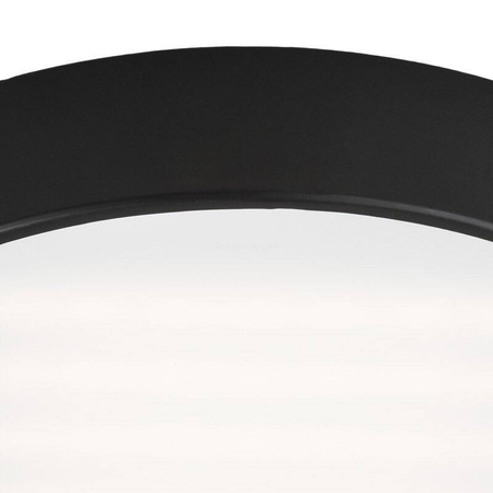 plafon 2 pł. (średni) DARLING czarny 2 x E27/15W LED ARGON 661